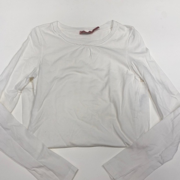 JUICY COUTURE WHITE LONG SLEEVE SIZE 14 - Picture 1 of 3